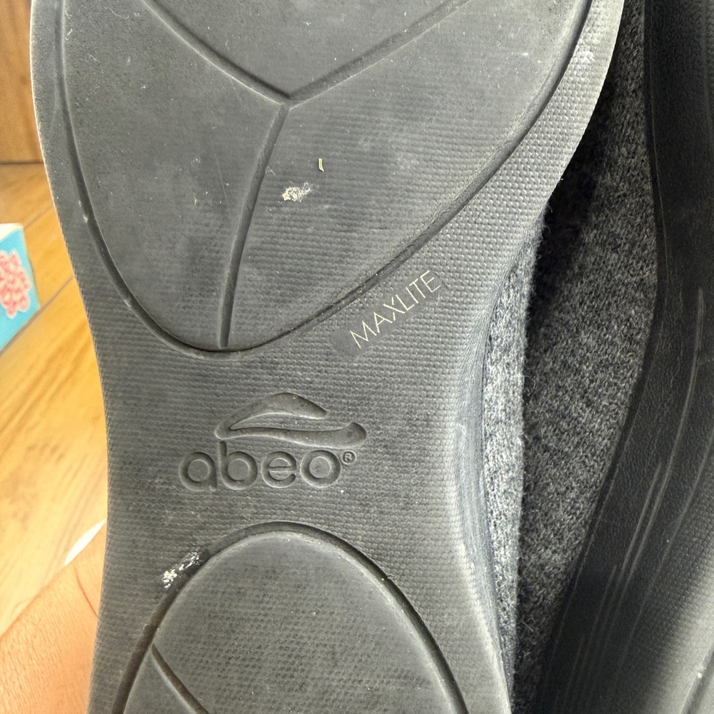 ABEO Denali LDW1147 Womens Walking Shoes Grey Textile Maxlite Sneaker 9.5 - Picture 13 of 16